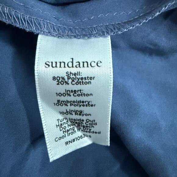 Sundance Embroidered Marceline Dress Blue White Size‎ Small - Picture 10 of 10